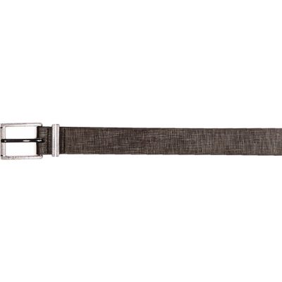 Brown textured belt